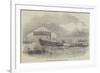 Launch of Her Majesty's Steam Frigate Rattler-null-Framed Giclee Print