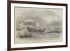 Launch of Her Majesty's Steam Frigate Rattler-null-Framed Giclee Print