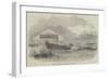 Launch of Her Majesty's Steam Frigate Rattler-null-Framed Giclee Print