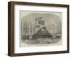 Launch of HMS Cyclops at Blackwall-Edwin Weedon-Framed Giclee Print