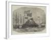 Launch of HMS Cyclops at Blackwall-Edwin Weedon-Framed Giclee Print