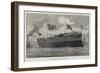 Launch of HMS Medea at Chatham Dockyard-null-Framed Giclee Print