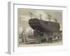 Launch of HMS Nelson at Govan, Near Glasgow-null-Framed Giclee Print