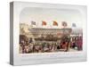 Launch of HMS 'Royal Albert, Woolwich Royal Dockyard, Kent, 1854-null-Stretched Canvas