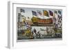 Launch of HMS 'Thunderer, Woolwich Royal Dockyard, Kent, 1831-null-Framed Giclee Print