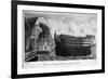 Launch of HMS 'Trafalgar, Woolwich Royal Dockyard, Kent, 1841-John Henry Banks-Framed Giclee Print