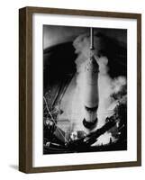 Launch of Saturn 5 Rocket at Cape Kennedy-Ralph Morse-Framed Photographic Print