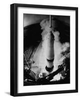 Launch of Saturn 5 Rocket at Cape Kennedy-Ralph Morse-Framed Photographic Print