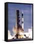 Launch of Skylab on a Two-Stage Saturn V Missile-null-Framed Stretched Canvas