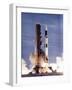 Launch of Skylab on a Two-Stage Saturn V Missile-null-Framed Photo