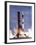 Launch of Skylab on a Two-Stage Saturn V Missile-null-Framed Photo