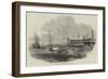 Launch of the Alfred Indiaman, at Blackwall-null-Framed Giclee Print