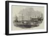 Launch of the Alfred Indiaman, at Blackwall-null-Framed Giclee Print