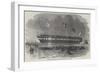 Launch of the Amazonas Peruvian Steam Frigate, at Blackwall Yard-Edwin Weedon-Framed Giclee Print