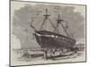 Launch of the Barque Aura at Mr Wheeler's Dockyard, Cork-null-Mounted Giclee Print