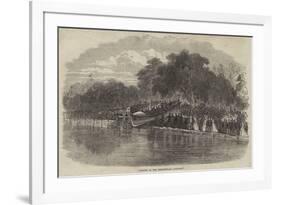 Launch of the Cheltenham Life-Boat-null-Framed Giclee Print