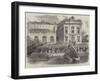 Launch of the City of Dublin Life-Boat at the Custom-House Quay, Dublin-null-Framed Giclee Print