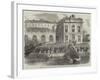 Launch of the City of Dublin Life-Boat at the Custom-House Quay, Dublin-null-Framed Giclee Print