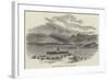 Launch of the Dragon-Fly Steamer on Lake Windermere-null-Framed Giclee Print