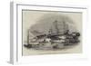 Launch of the Duchess of Leinster at Kingstown, Dublin-null-Framed Giclee Print