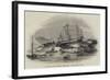 Launch of the Duchess of Leinster at Kingstown, Dublin-null-Framed Giclee Print