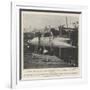 Launch of the First United States Government Submarine Torpedo-Boat, Adder, on 22 July-null-Framed Giclee Print