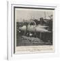 Launch of the First United States Government Submarine Torpedo-Boat, Adder, on 22 July-null-Framed Giclee Print