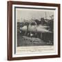 Launch of the First United States Government Submarine Torpedo-Boat, Adder, on 22 July-null-Framed Giclee Print