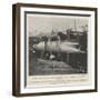 Launch of the First United States Government Submarine Torpedo-Boat, Adder, on 22 July-null-Framed Giclee Print