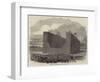 Launch of the Iron Floating Dock at Callao, Peru-null-Framed Giclee Print