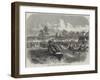 Launch of the Isis Life-Boat at Oxford-null-Framed Giclee Print