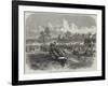 Launch of the Isis Life-Boat at Oxford-null-Framed Giclee Print