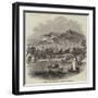 Launch of The Lady of the Lake Steamer, on Windermere-null-Framed Giclee Print