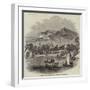 Launch of The Lady of the Lake Steamer, on Windermere-null-Framed Giclee Print