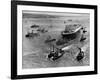 Launch of the Mauretania-null-Framed Photographic Print