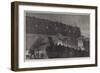 Launch of the Northumberland, Fixing the Camels at Night-null-Framed Giclee Print