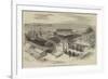 Launch of the Orinoco, West India Mail Steamer, at Northfleet Dockyard-null-Framed Giclee Print