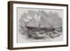 Launch of the Peninsular and Oriental Company's Steam-Ship Vectis, at Cowes-null-Framed Giclee Print
