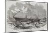 Launch of the Peninsular and Oriental Company's Steam-Ship Vectis, at Cowes-null-Mounted Giclee Print