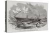 Launch of the Peninsular and Oriental Company's Steam-Ship Vectis, at Cowes-null-Stretched Canvas