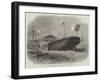 Launch of the Portuguese Screw-Corvette Sagres, at Limehouse-Edwin Weedon-Framed Giclee Print