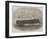 Launch of the Prussian Iron-Clad Kron Prinz at Poplar-Edwin Weedon-Framed Giclee Print