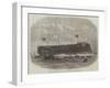 Launch of the Prussian Iron-Clad Kron Prinz at Poplar-Edwin Weedon-Framed Giclee Print