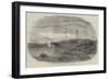 Launch of the Russian War-Steamer Vladimere, at Blackwall-null-Framed Giclee Print