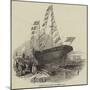 Launch of the Sultan's Steamer, at Cowes-null-Mounted Giclee Print