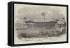 Launch of the Vimiera, at Sunderland-null-Framed Stretched Canvas