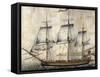 Launch of Victoria in Le Havre in 1782, France, 18th Century-null-Framed Stretched Canvas