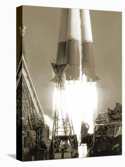 Launch of Vostok 1 Spacecraft, 1961-Detlev Van Ravenswaay-Stretched Canvas