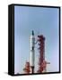 Launch View of the Gemini-Titan 3 Mission, Cape Canaveral, Florida-Stocktrek Images-Framed Stretched Canvas