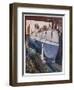 Launching a Submarine-null-Framed Art Print